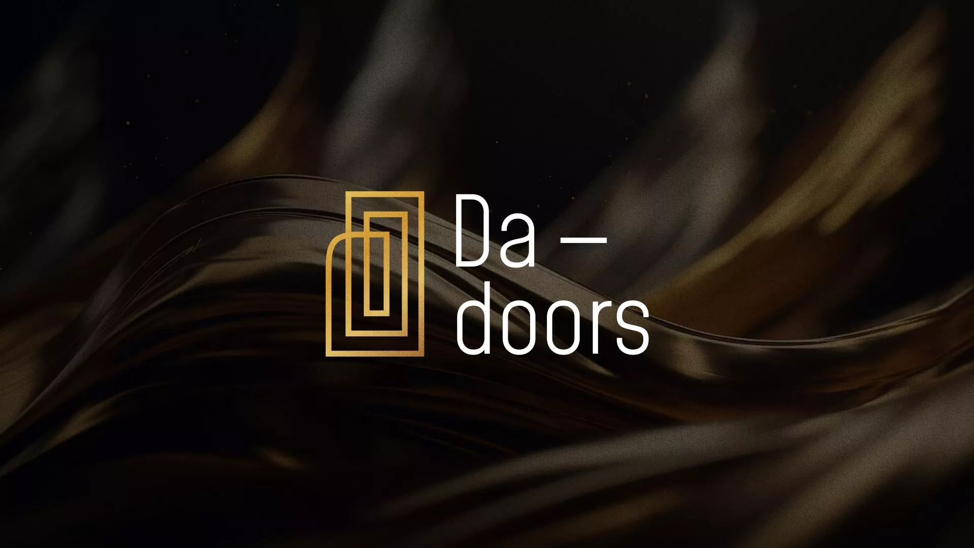 Разработка логотипа для компании «DA-DOORS» в Губкине